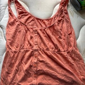 American Eagle Outfitters Coral Tank Top